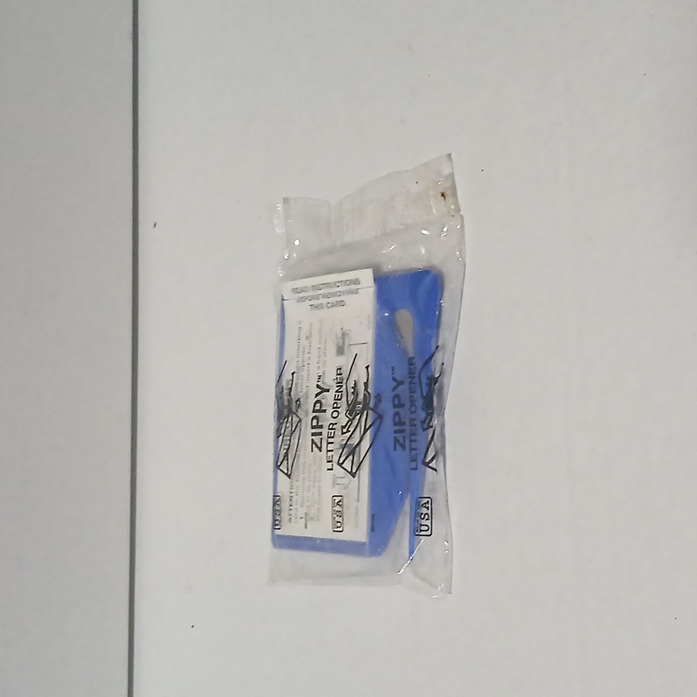Zippy Blue Letter Opener NWT